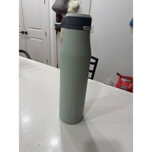 Zulu Vantage 26oz Stainless Steel Water Bottle Storm & Sage Green Locking Lid
